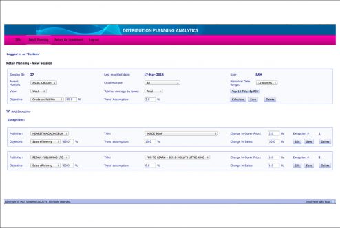 Oxford Analytics – Distribution Planning Analytics Oxford Analytics - Distribution Planning Analytics