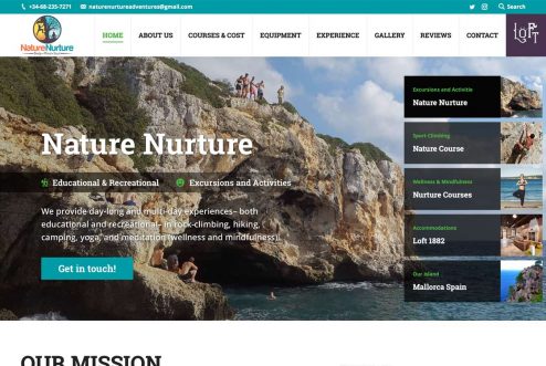 Nature Nurture Website Nature Nurture