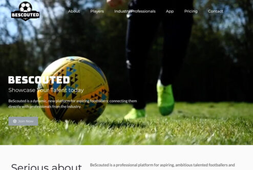 BeScouted Website BeScouted